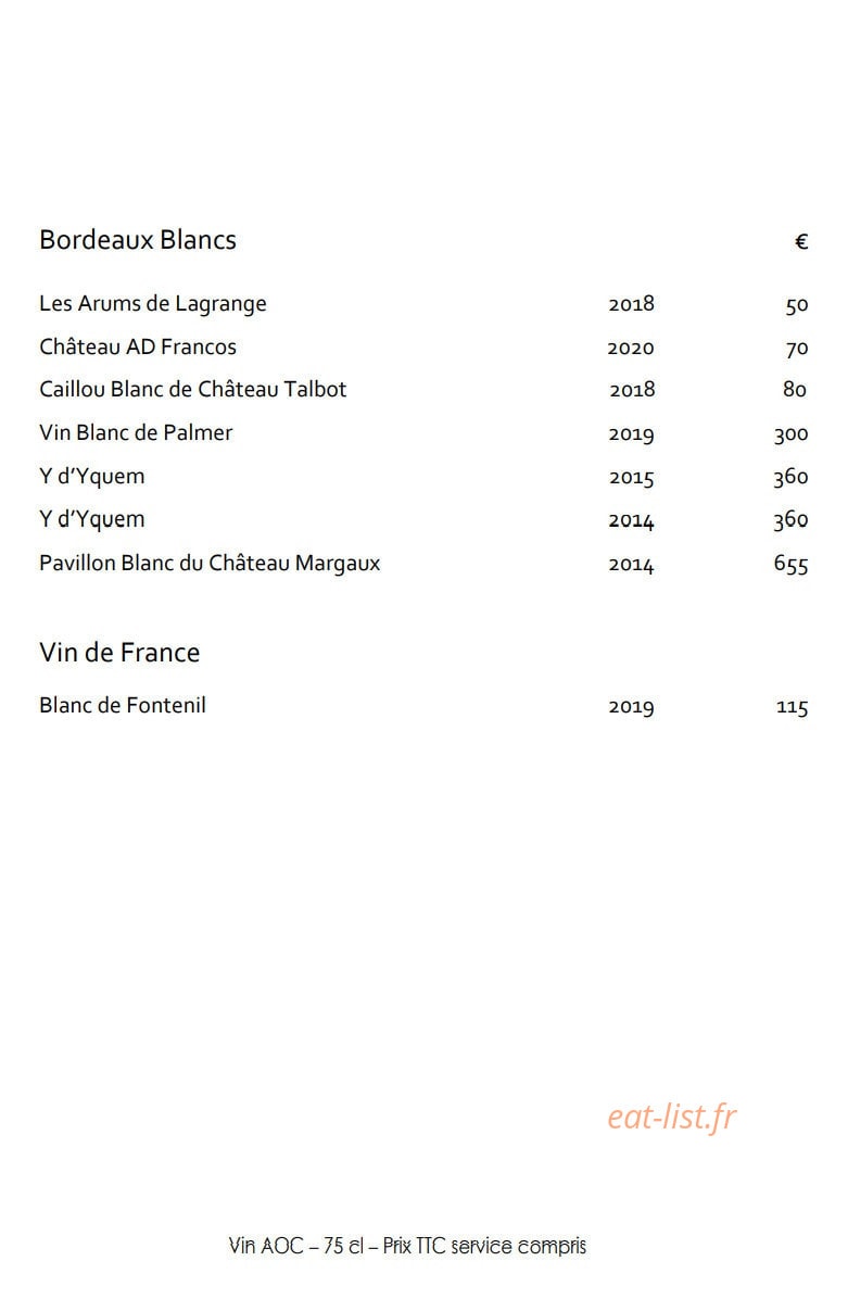 La Grand' Vigne — carte page 8