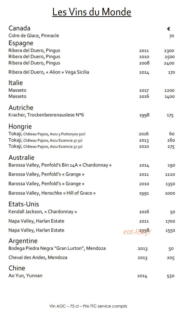 La Grand' Vigne — carte page 31