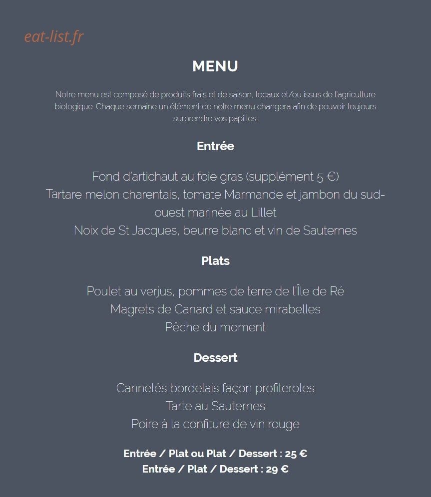 Le Sémilion — carte page 1