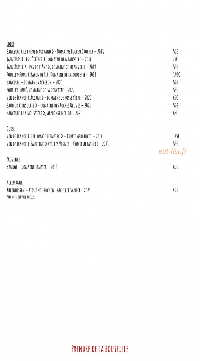 Rouge — carte page 6