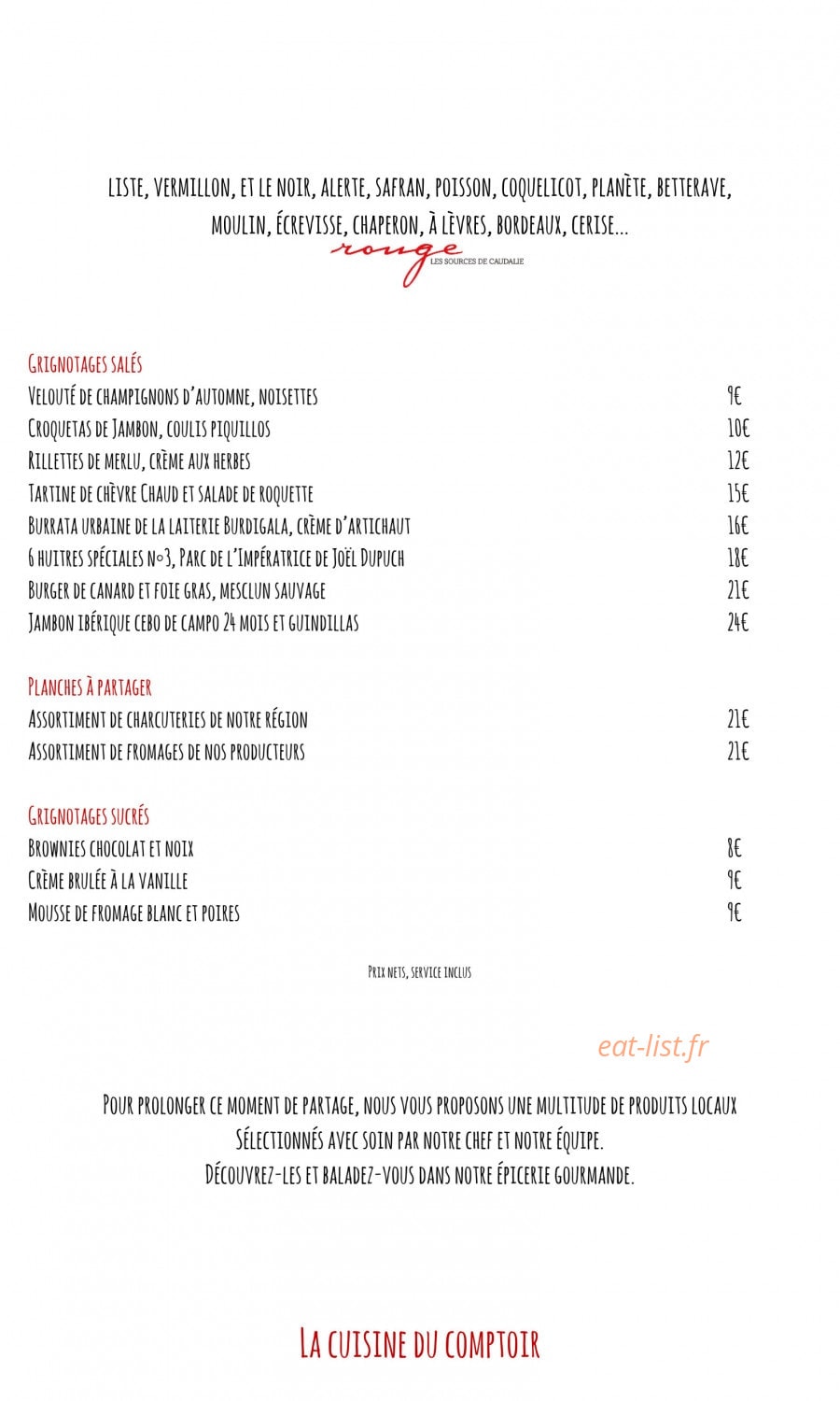 Rouge — carte page 1
