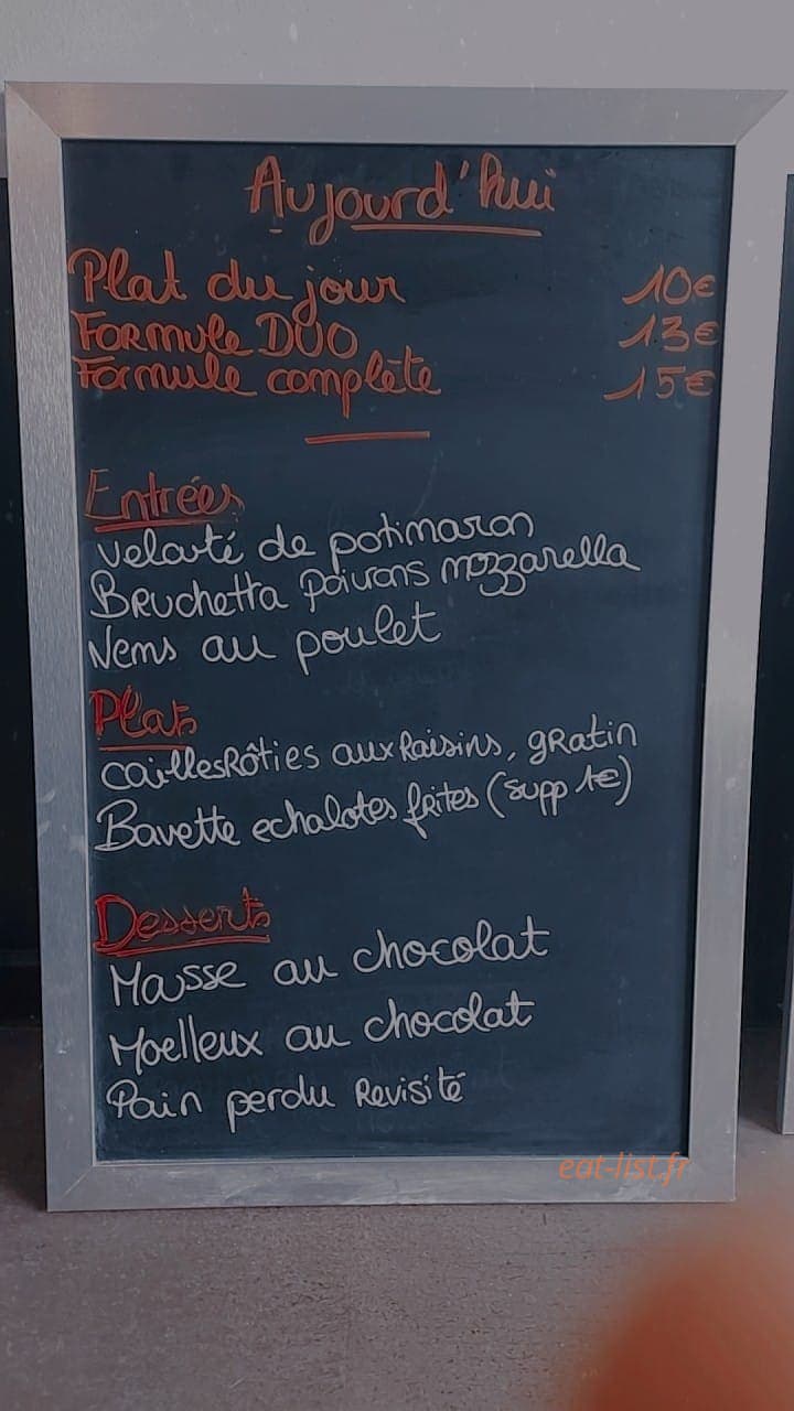 A l'improviste — carte page 1