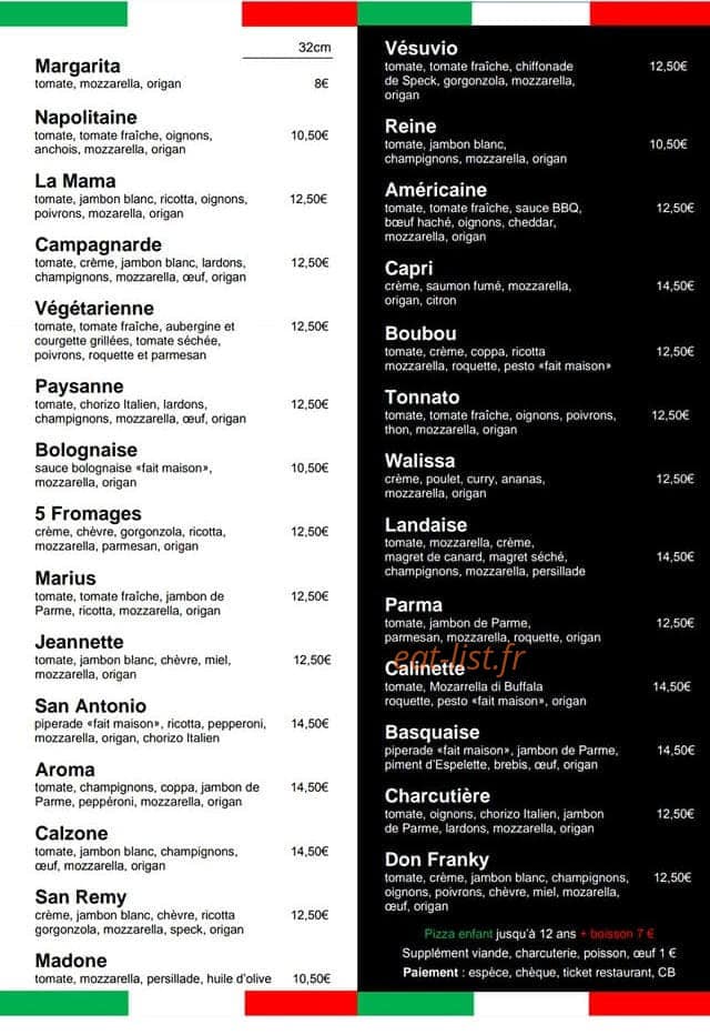 Aroma — carte page 2
