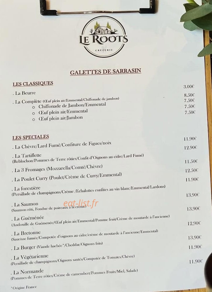 Le Roots — carte page 2