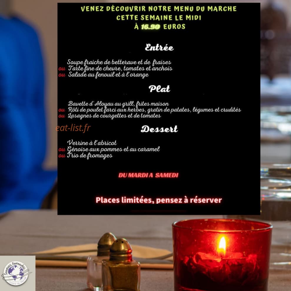 Saveurs nomades — carte page 2