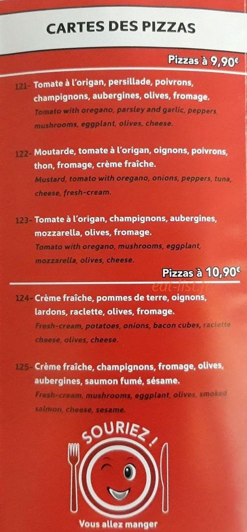 La Cantine Du Coin — carte page 3