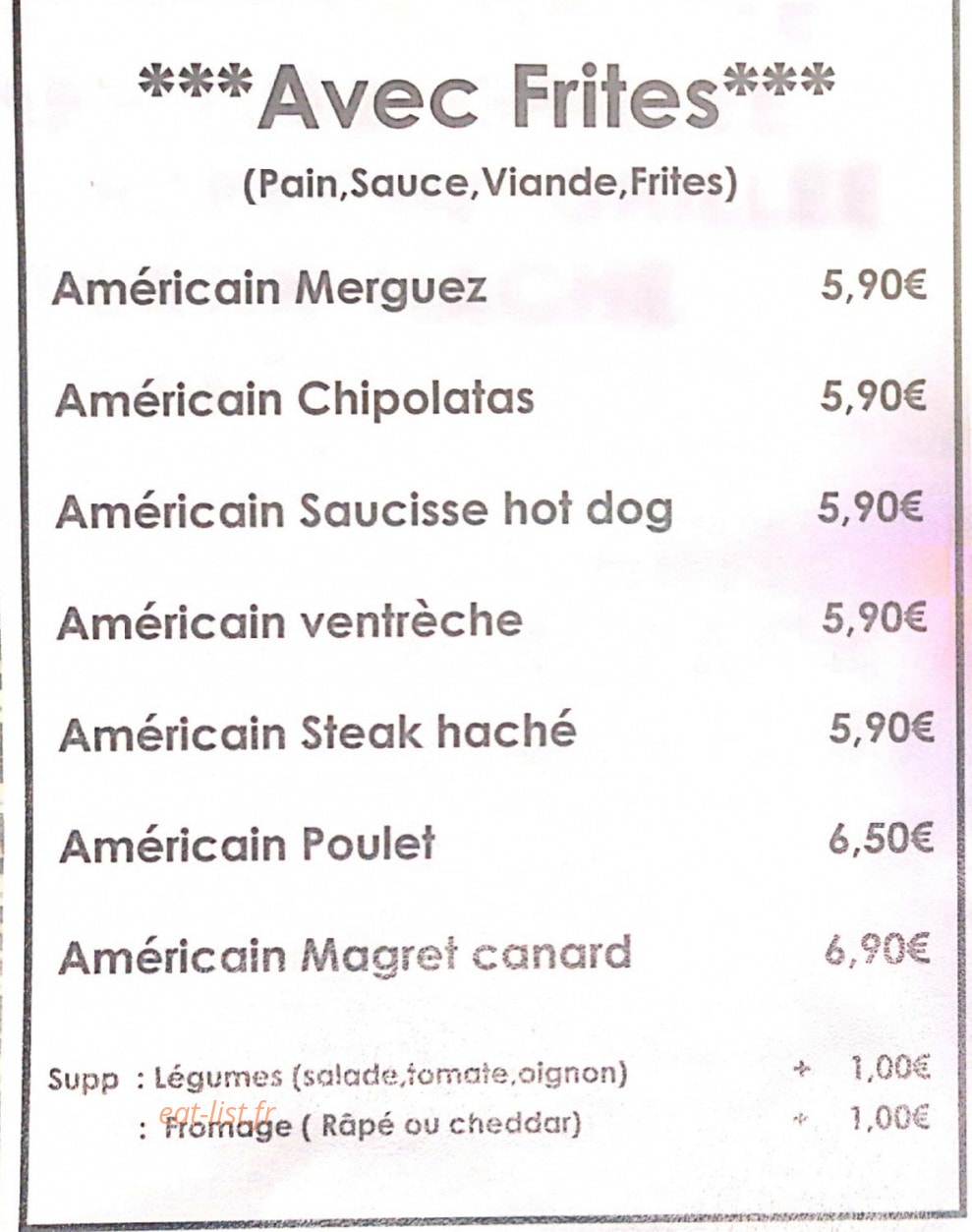 Le Barracuda — carte page 1