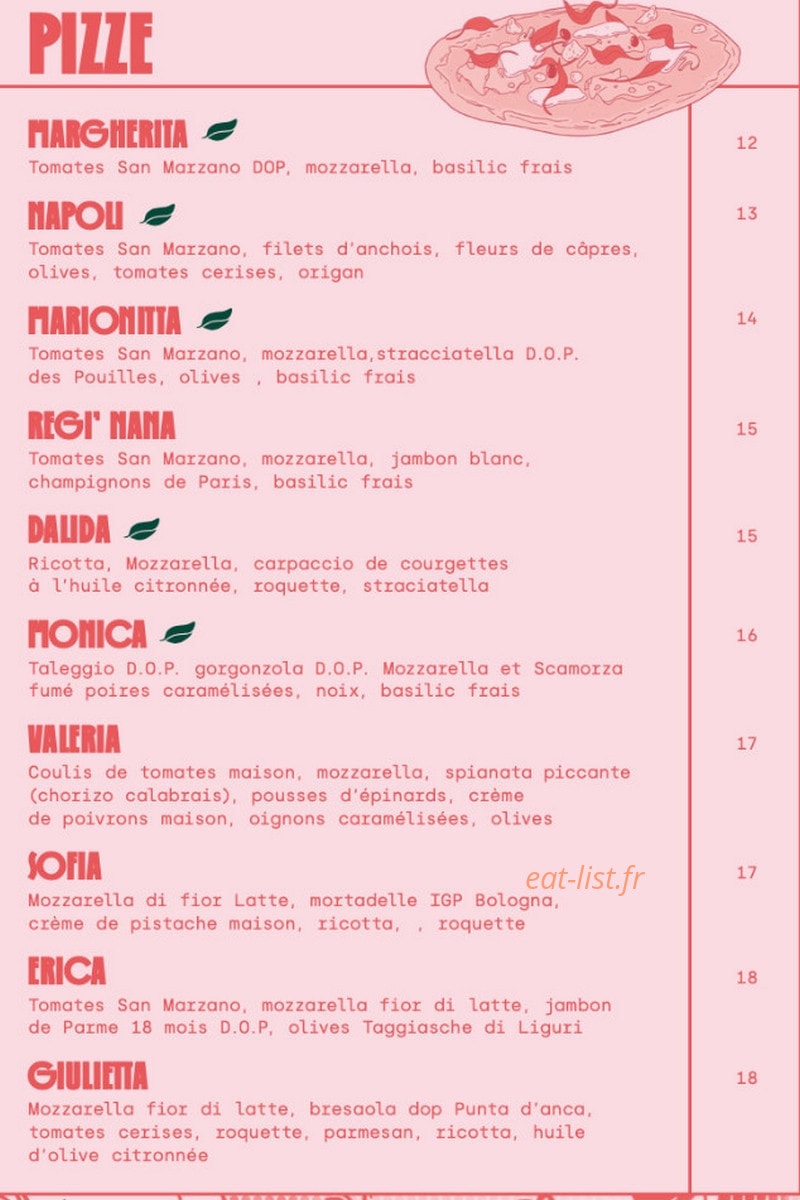 Madonnina — carte page 1