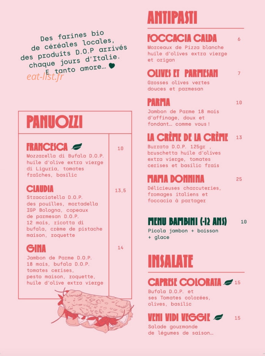 Madonnina — carte page 2