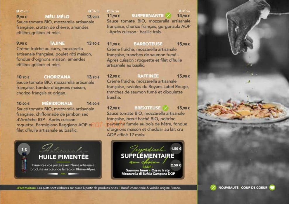 Basilic & Co — carte page 7