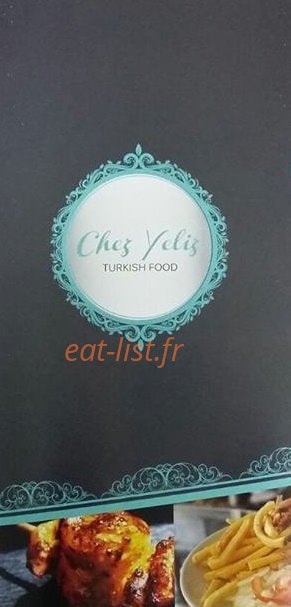 Chez Yeliz — carte page 1