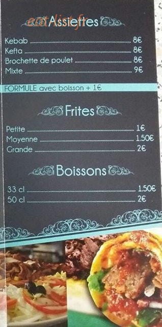Chez Yeliz — carte page 2