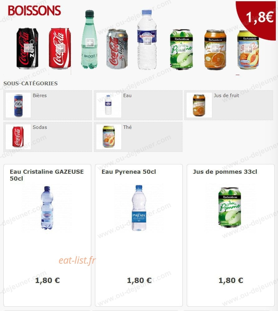 Dejopresto — carte page 10