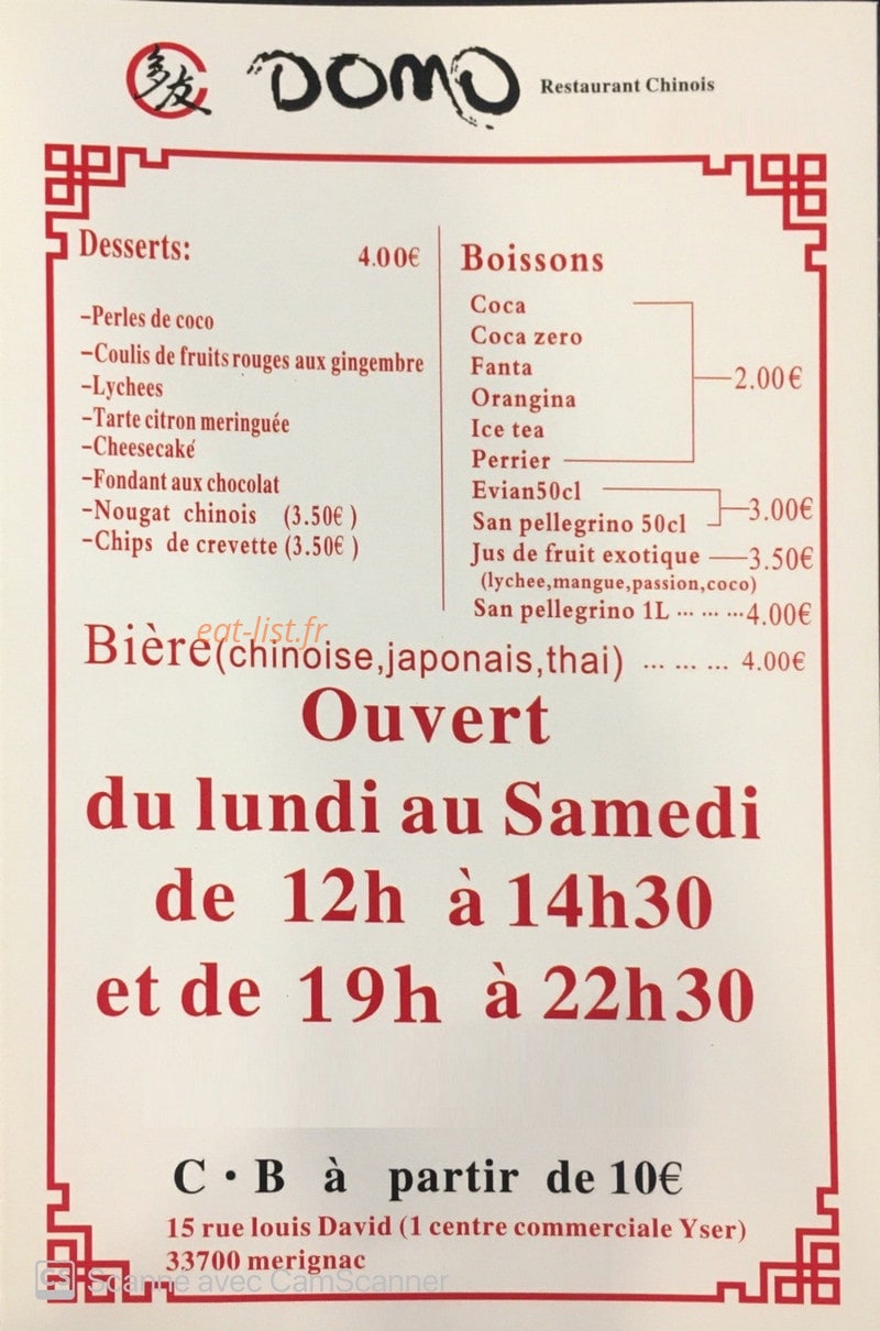 Domo — carte page 6