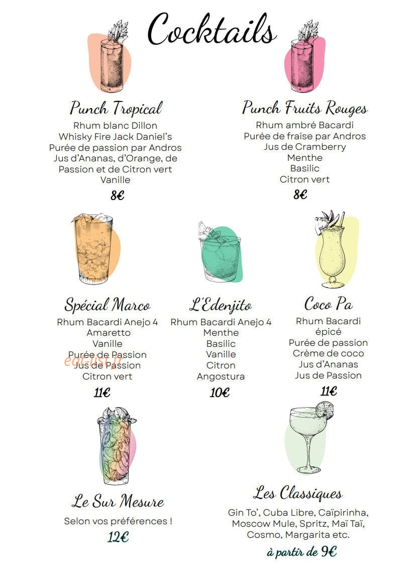 Eden Garden — carte page 2