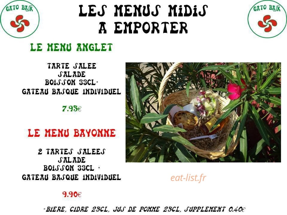 Gato Bask — carte page 2
