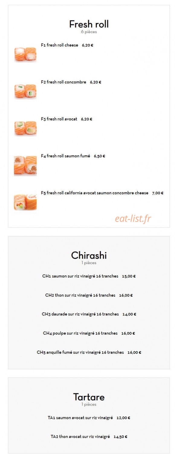 Ginza — carte page 11