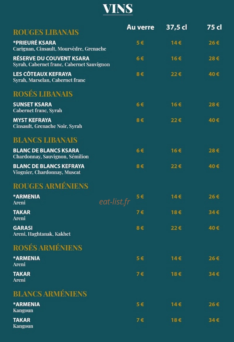 La Mandoline — carte page 4
