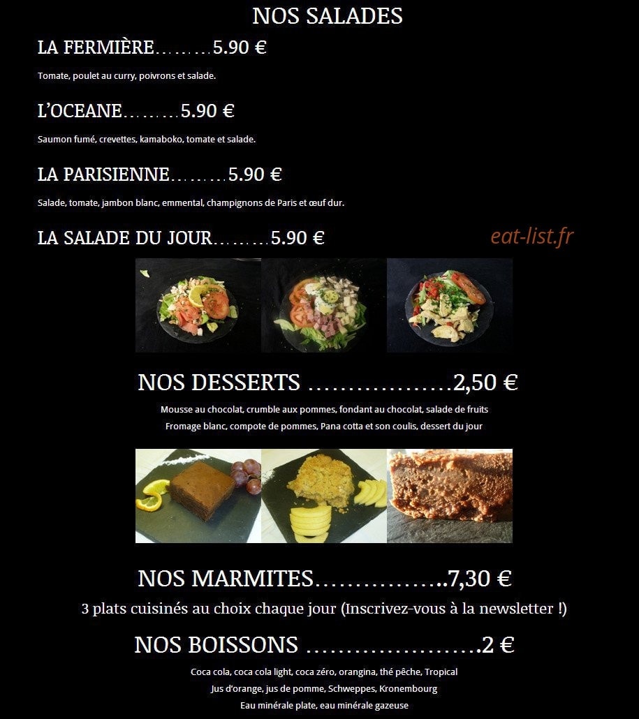 Le Kennedy — carte page 6