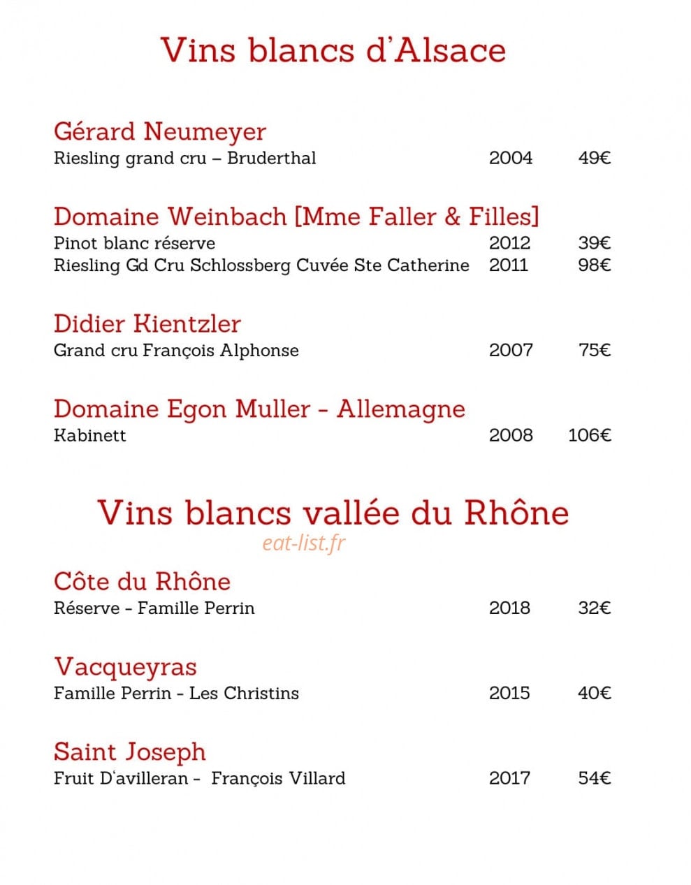 Le Moka — carte page 6