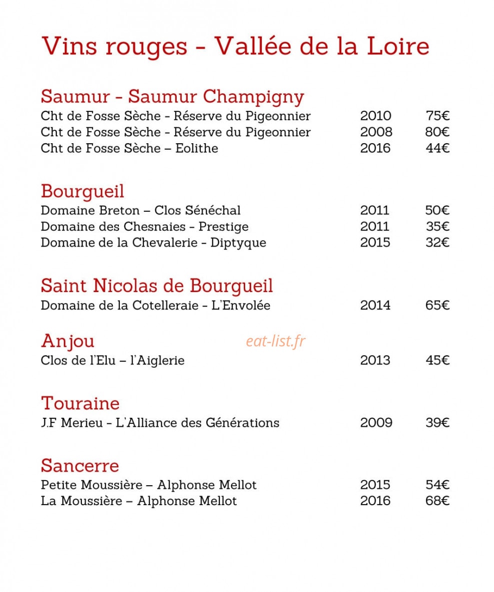 Le Moka — carte page 12