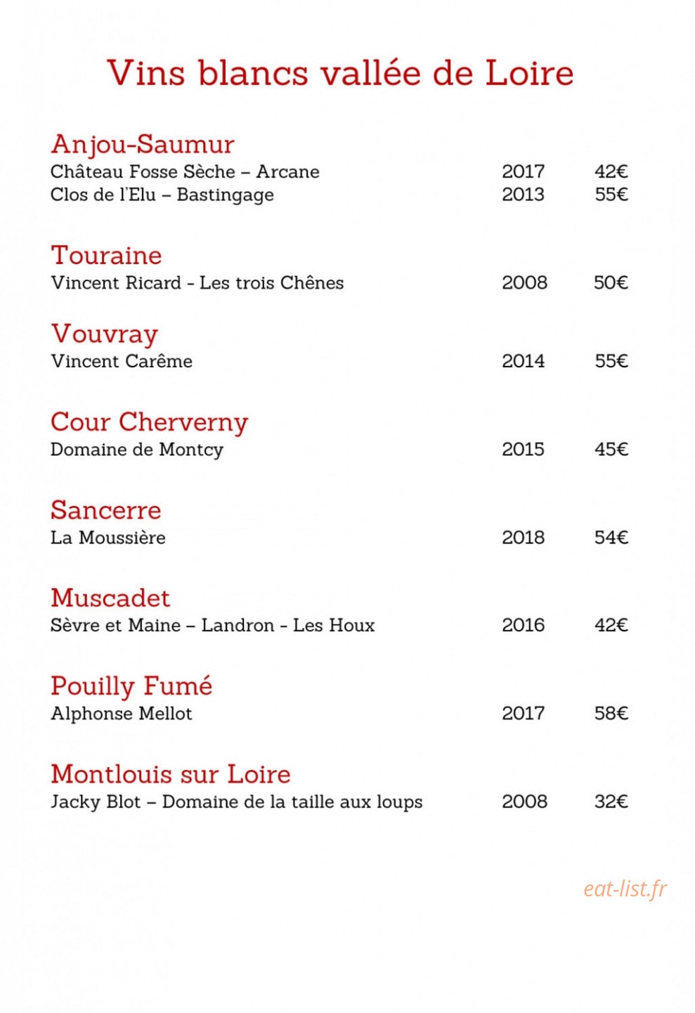 Le Moka — carte page 7