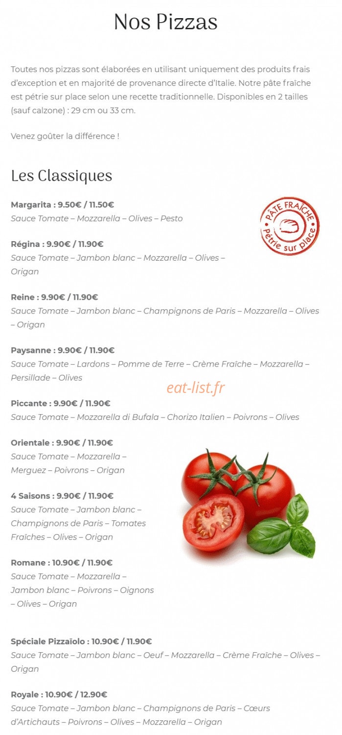Little Italy — carte page 1
