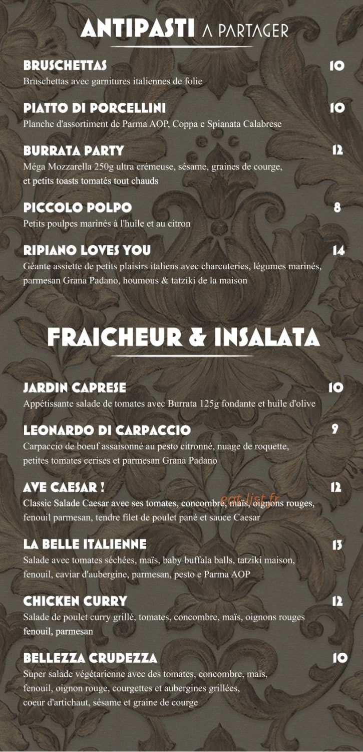 Ripiano — carte page 1