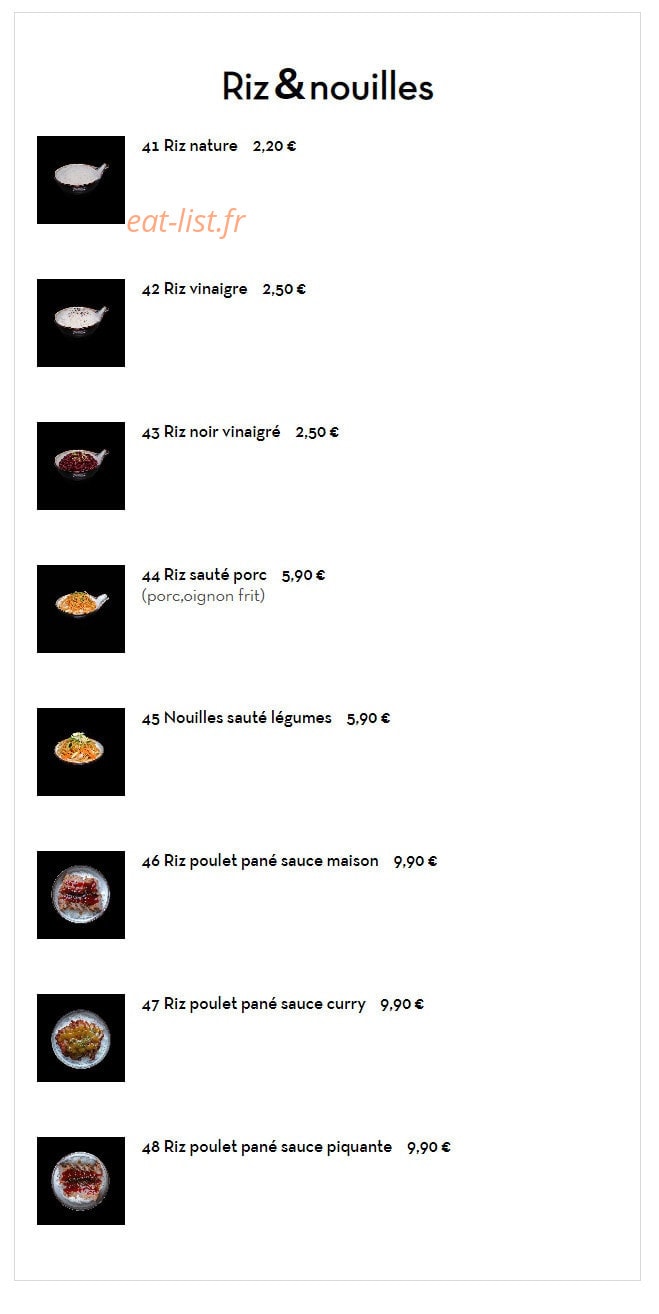 Sushi Kòbbo — carte page 19