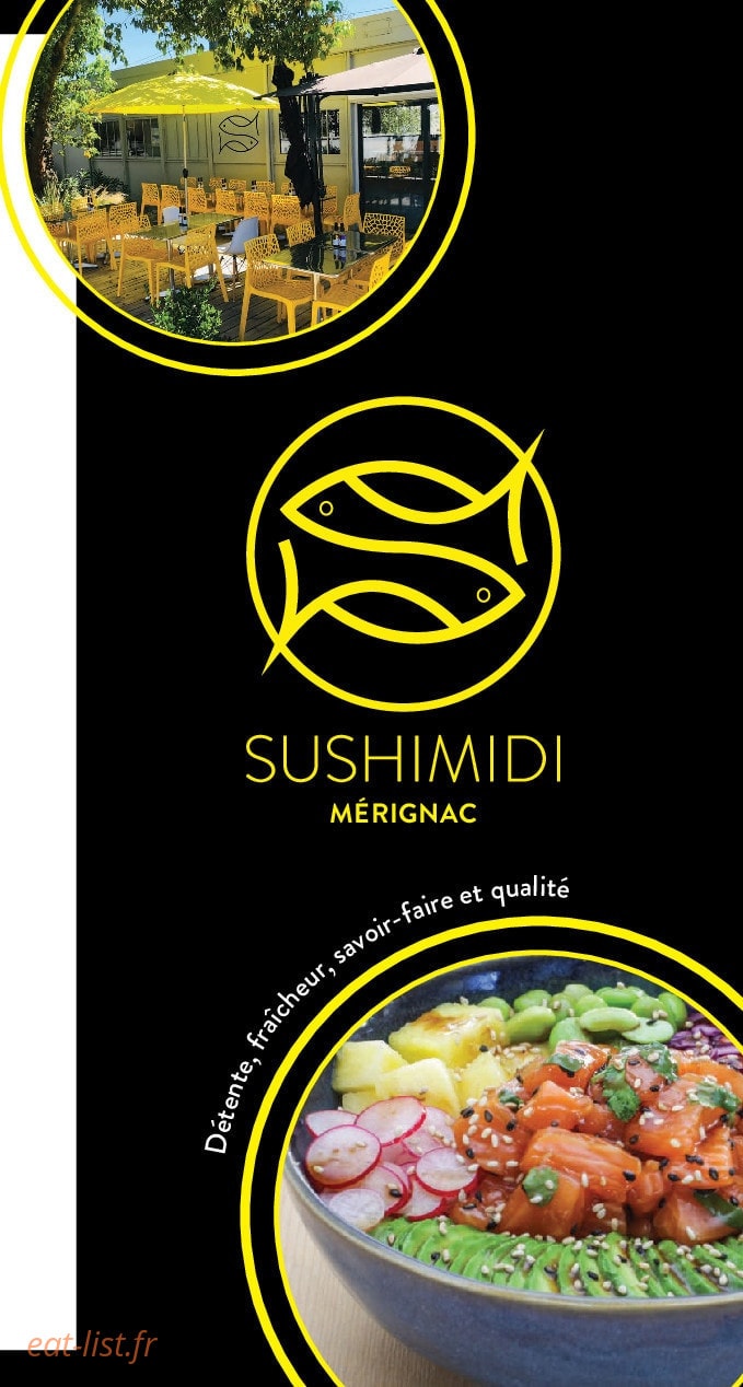 Sushi Midi — carte page 1