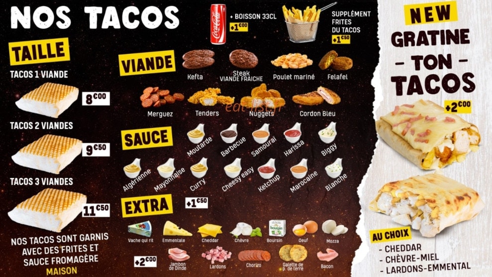 Yo Eat — carte page 6