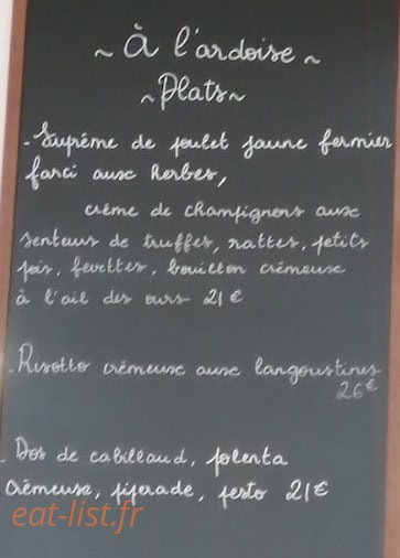 Cuisine & Dépendance — carte page 2