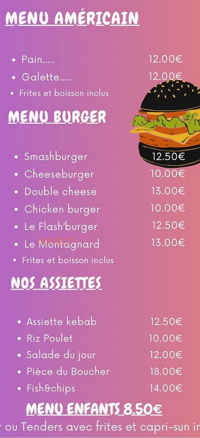 Fast'Kebab — carte page 2