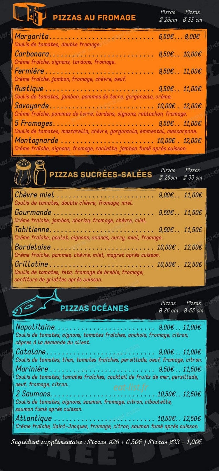 Pizza Family — carte page 3