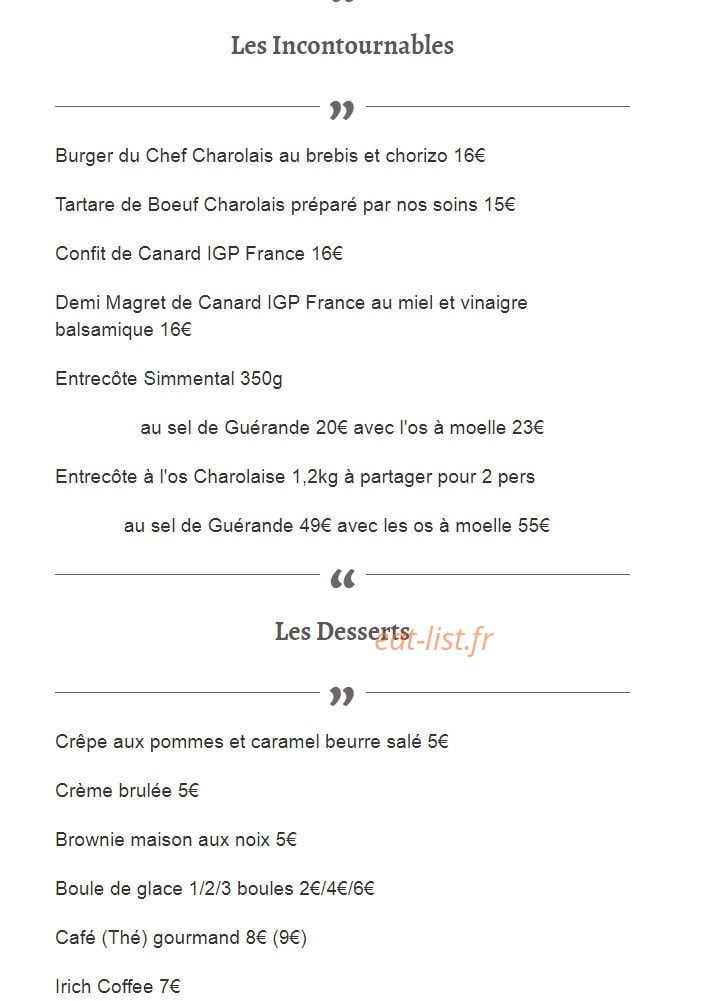 L'Entrecoeur — carte page 2