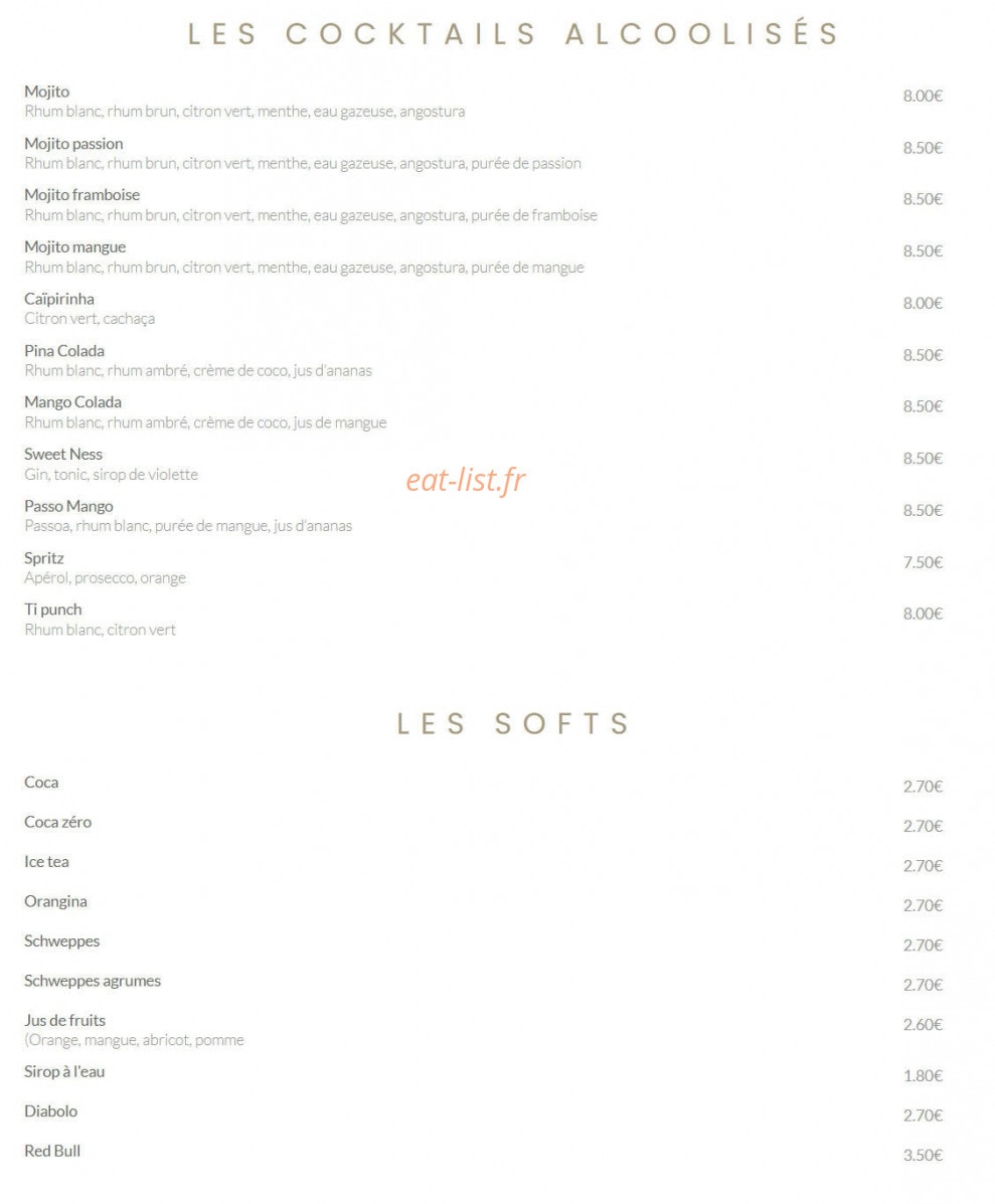 L'O & Vin — carte page 4