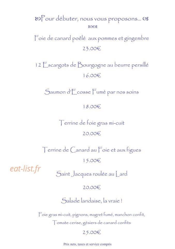 Le Roi kysmar — carte page 1