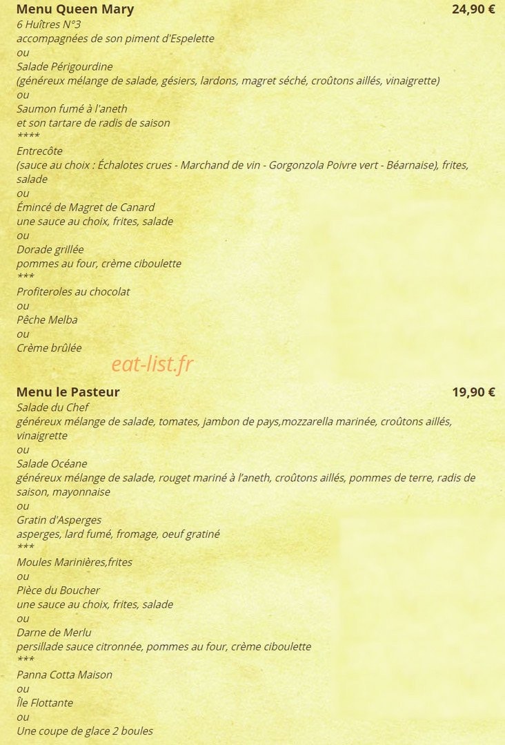 L'Incontournable — carte page 9