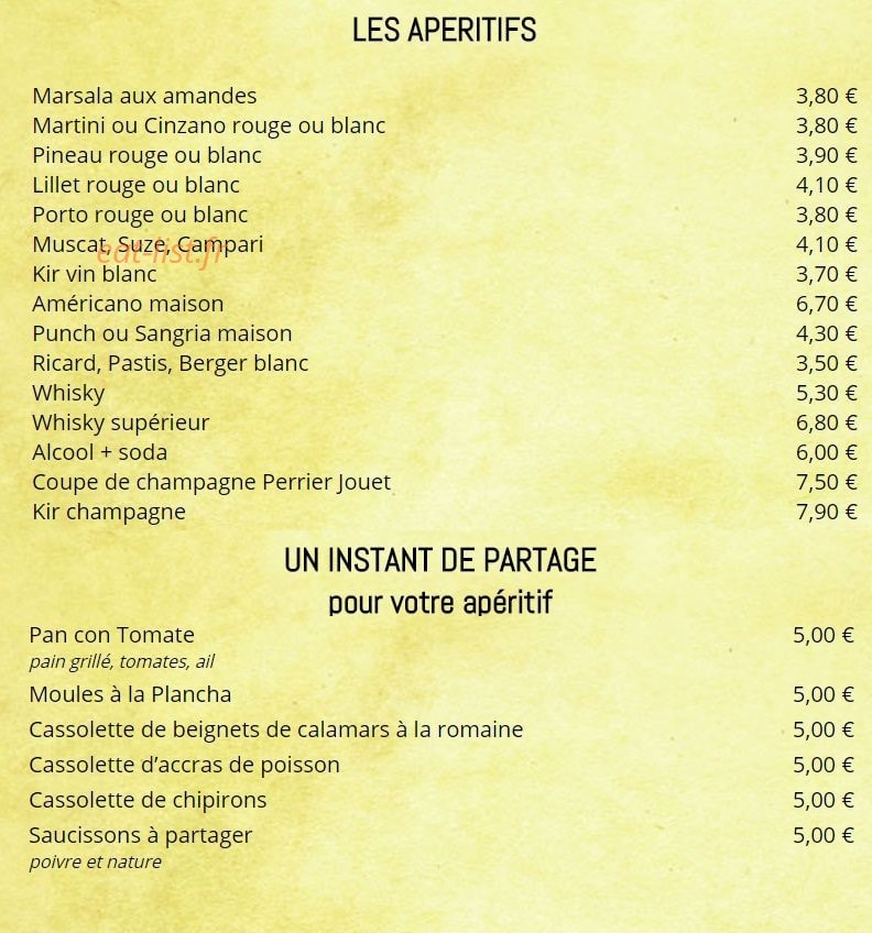 L'Incontournable — carte page 16