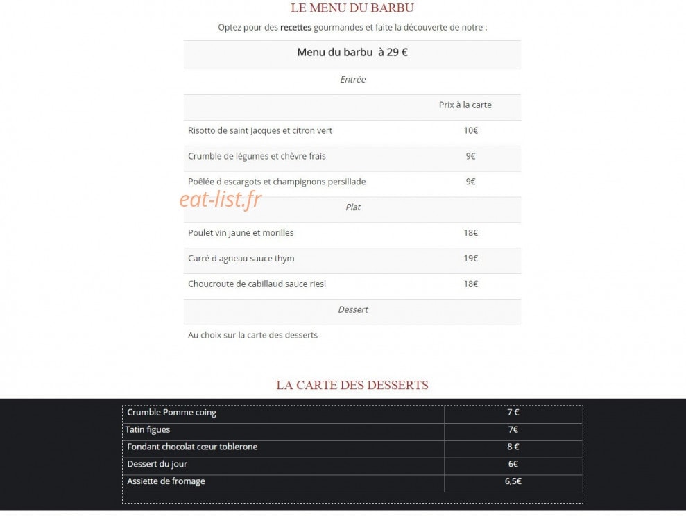La Fille du Barbu — carte page 2