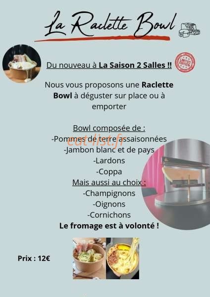 La Saison 2 — carte page 3