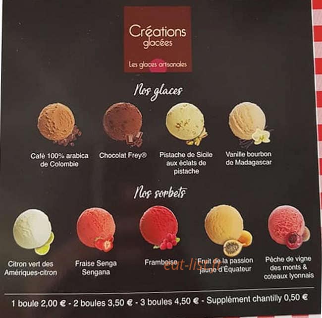 Bistrot Tartines et Compagnie — carte page 3
