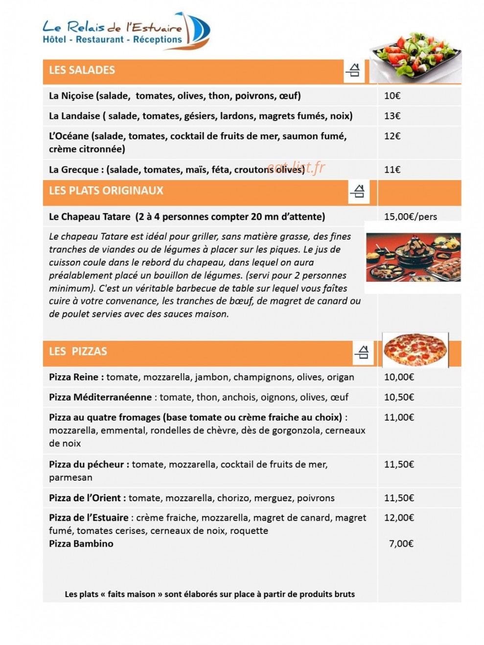 Relais De L'estuaire — carte page 4