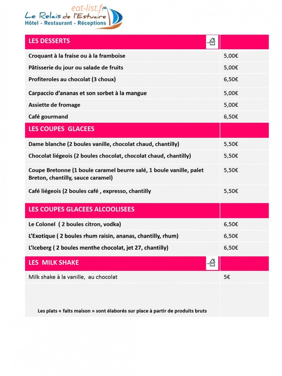Relais De L'estuaire — carte page 5
