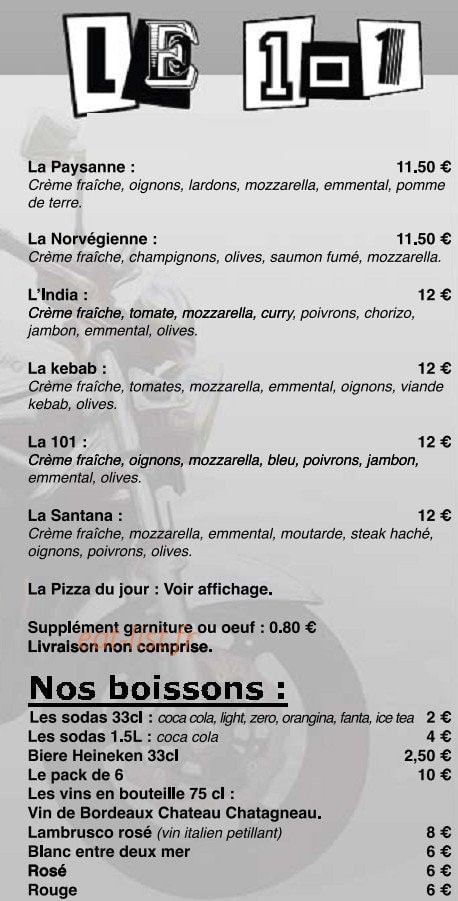 Le 101 — carte page 2