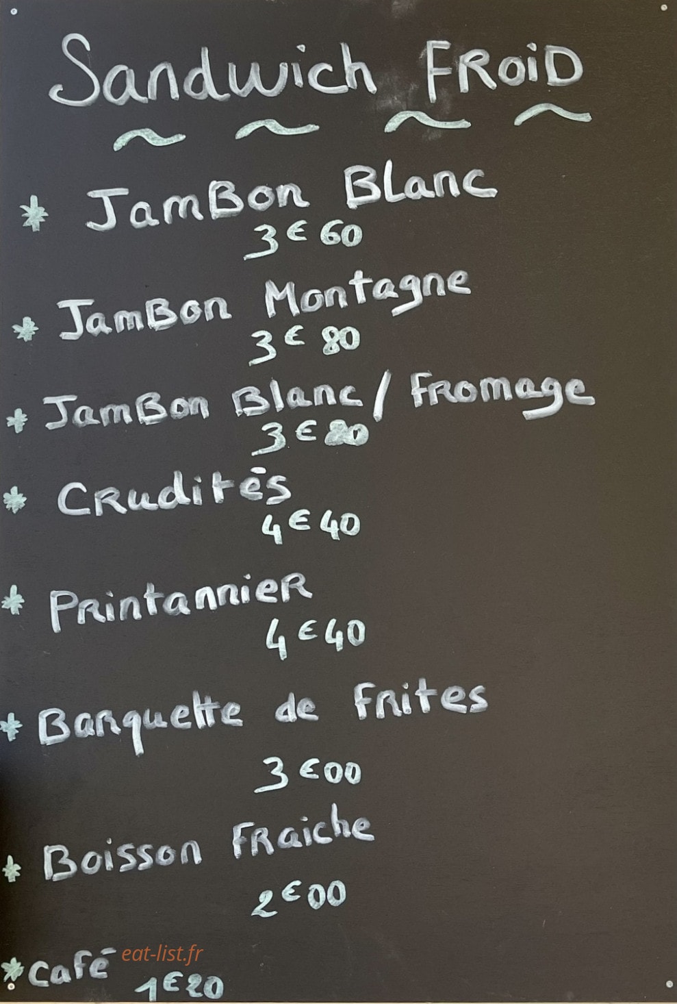Le commercial — carte page 2