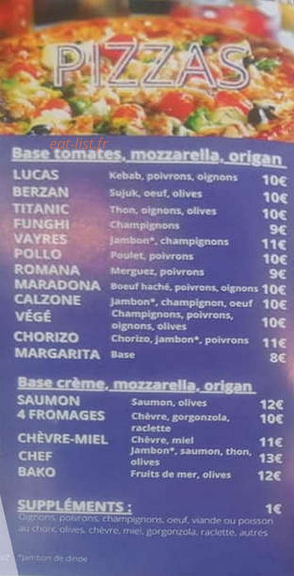Resto lucas — carte page 2