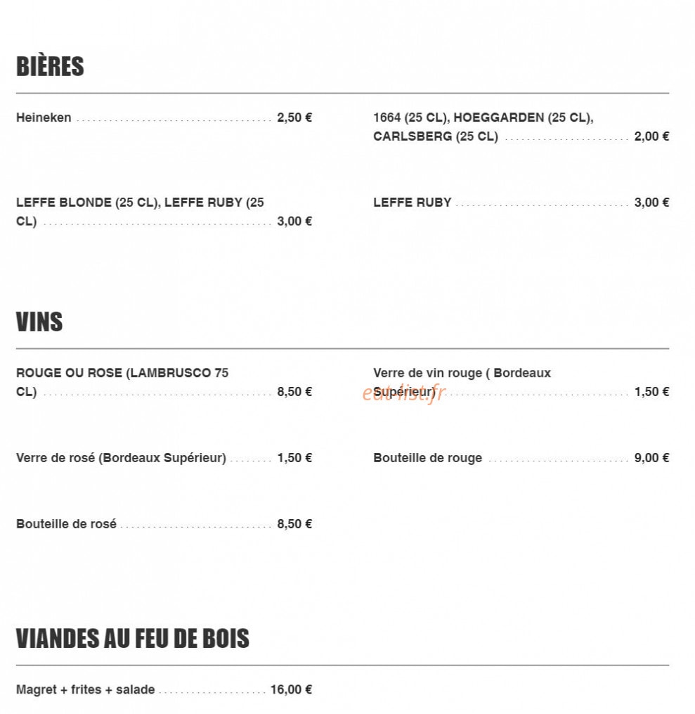 Al Gusto d'Oro 33 — carte page 4