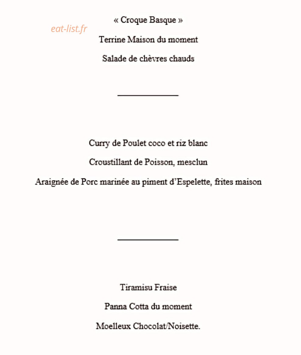 Le Chapitre — carte page 2
