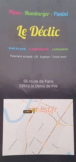 Le Déclic — carte page 2